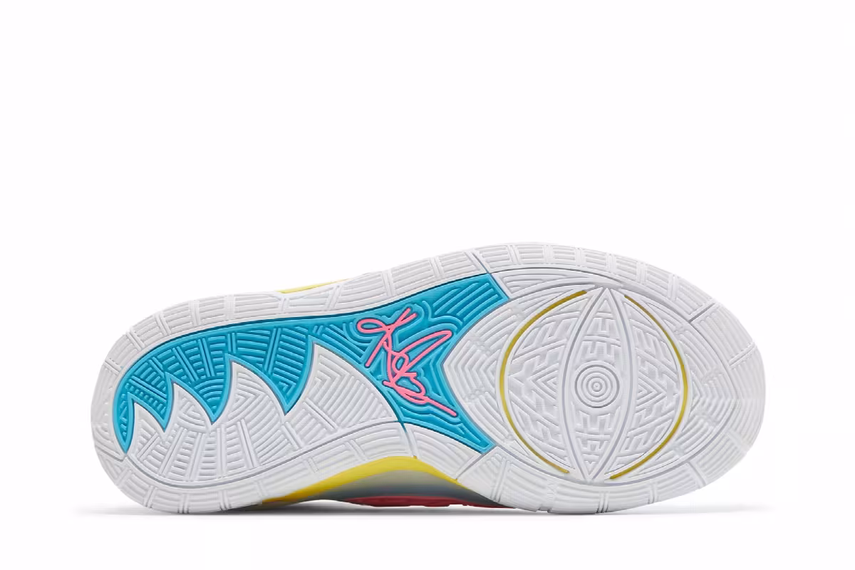 Nike Kyrie 6 GS Neon Graffiti, view 5