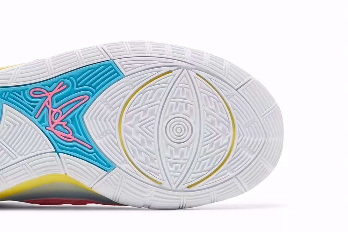 Nike Kyrie 6 GS Neon Graffiti, view 6