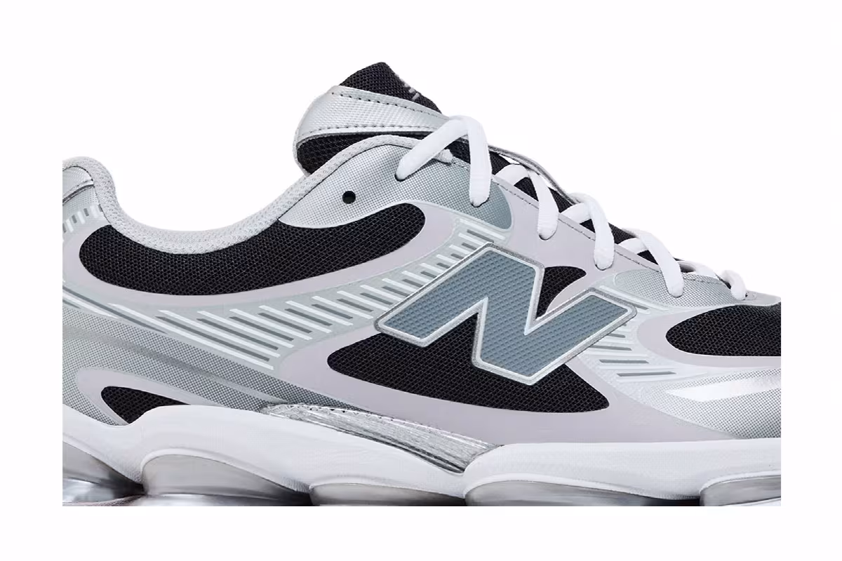 New Balance ABZORB 2000 Silver Metallic-Faded Black, view 3