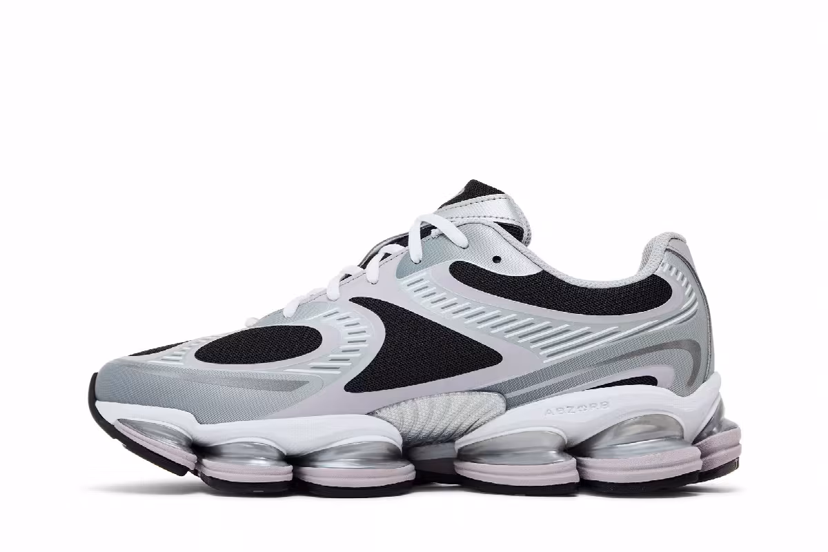 New Balance ABZORB 2000 Silver Metallic-Faded Black, view 4