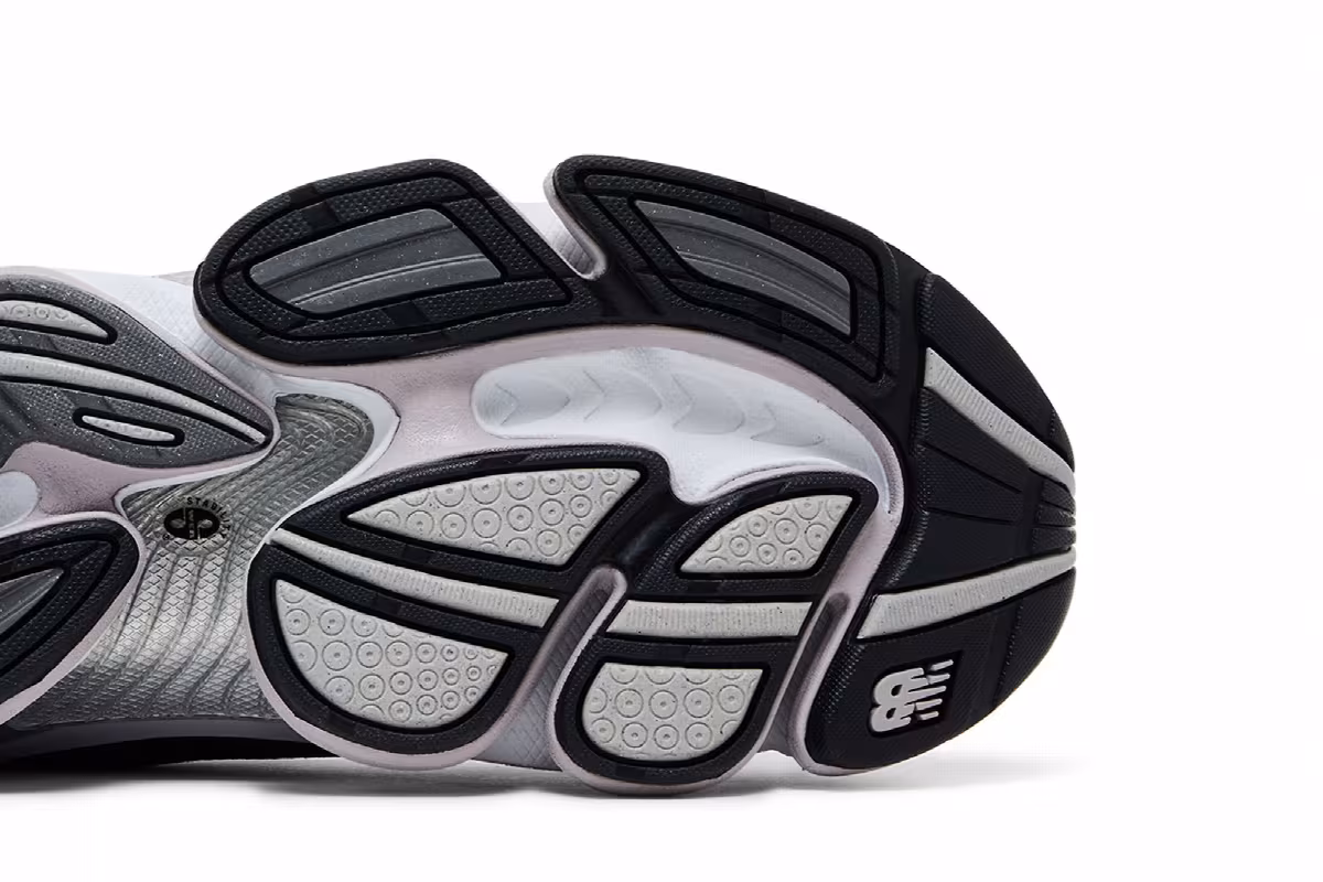 New Balance ABZORB 2000 Silver Metallic-Faded Black, view 6