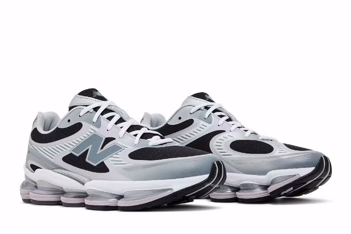 New Balance ABZORB 2000 Silver Metallic-Faded Black, view 9