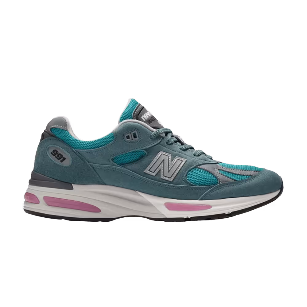 New Balance 991v2 Made In UK Porcelain Green