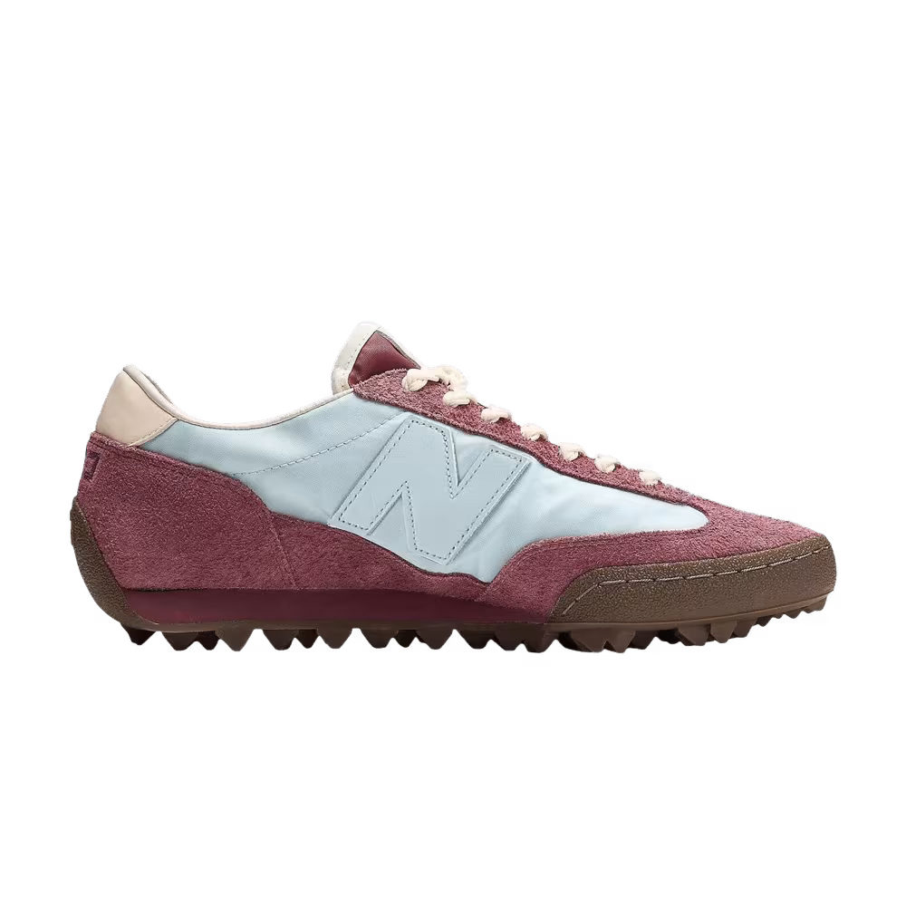 BASKETCASE x New Balance Gator Run Washed Burgundy