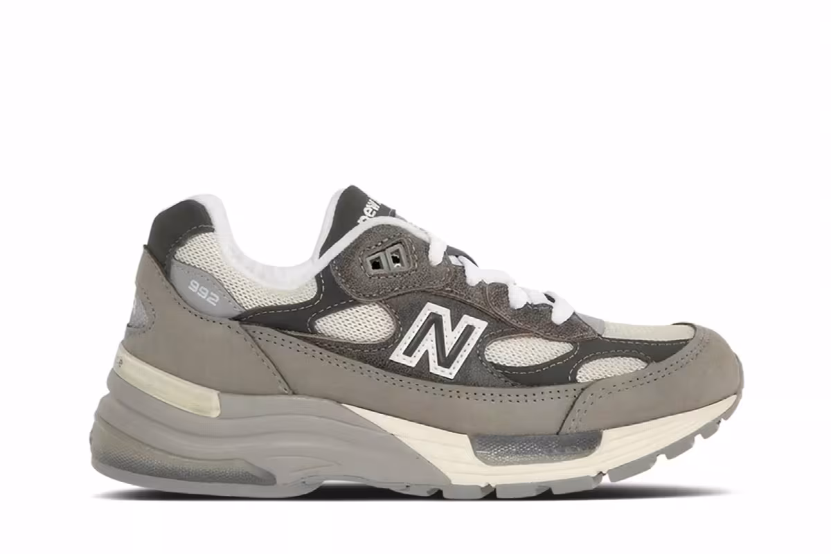 New Balance 992 Made in USA Shadow Grey, view 2