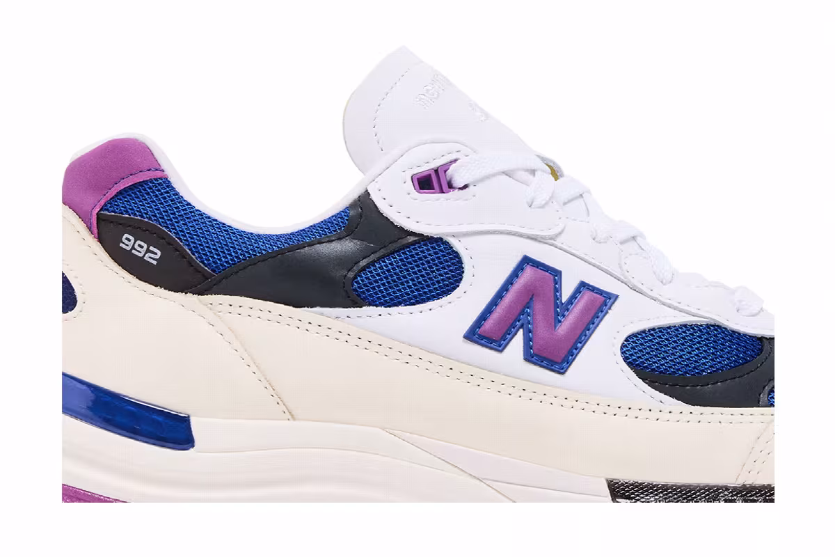 New Balance 992 Made in USA Raw Cashew, view 3