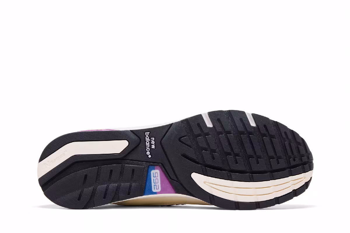 New Balance 992 Made in USA Raw Cashew, view 5