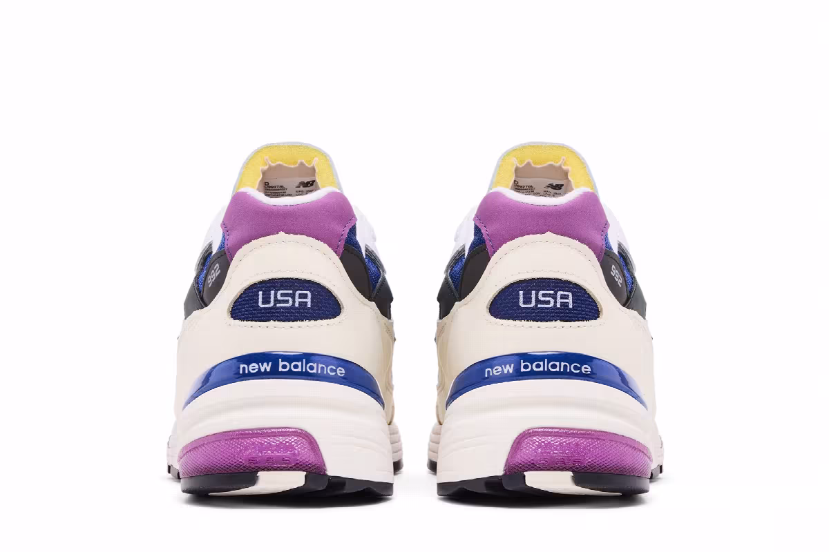 New Balance 992 Made in USA Raw Cashew, view 7