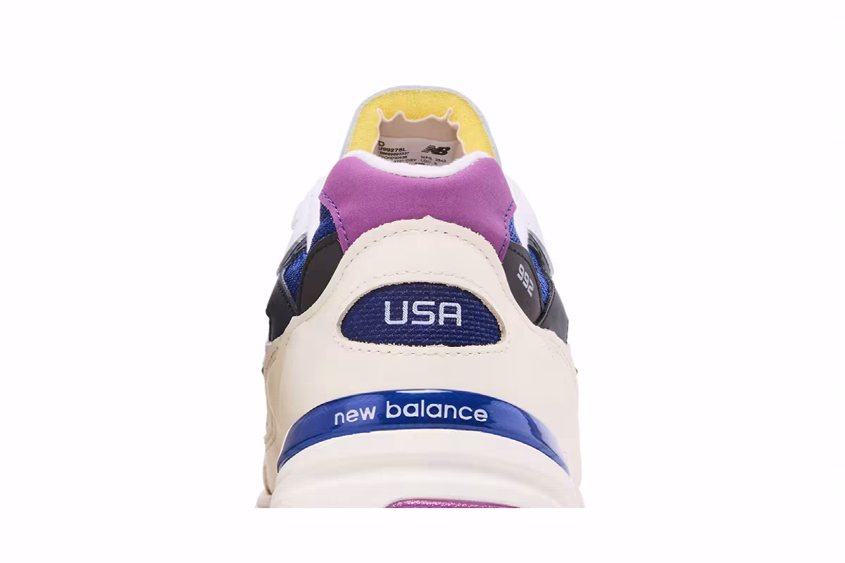 New Balance 992 Made in USA Raw Cashew, view 8