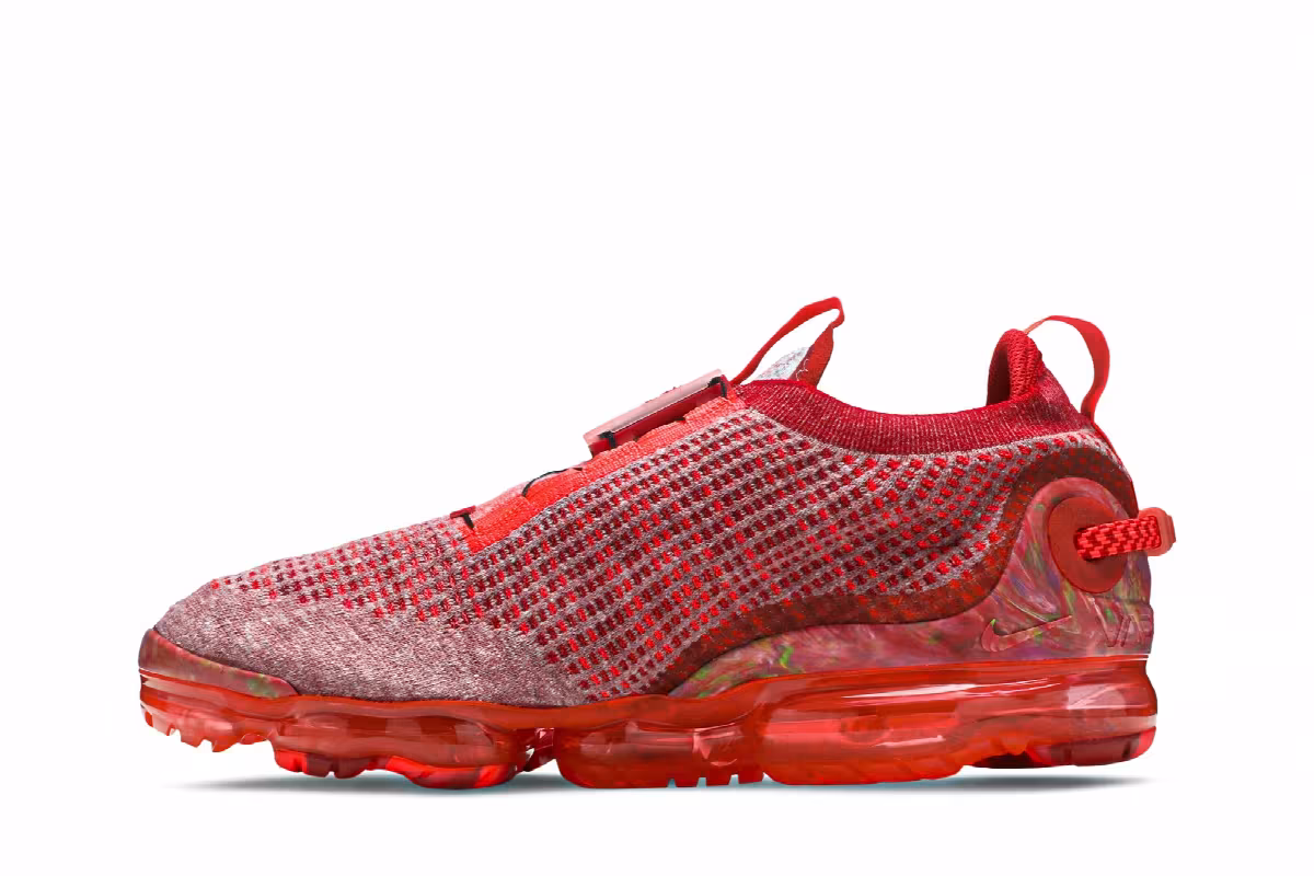 Nike Air VaporMax 2020 Flyknit Team Red, view 4