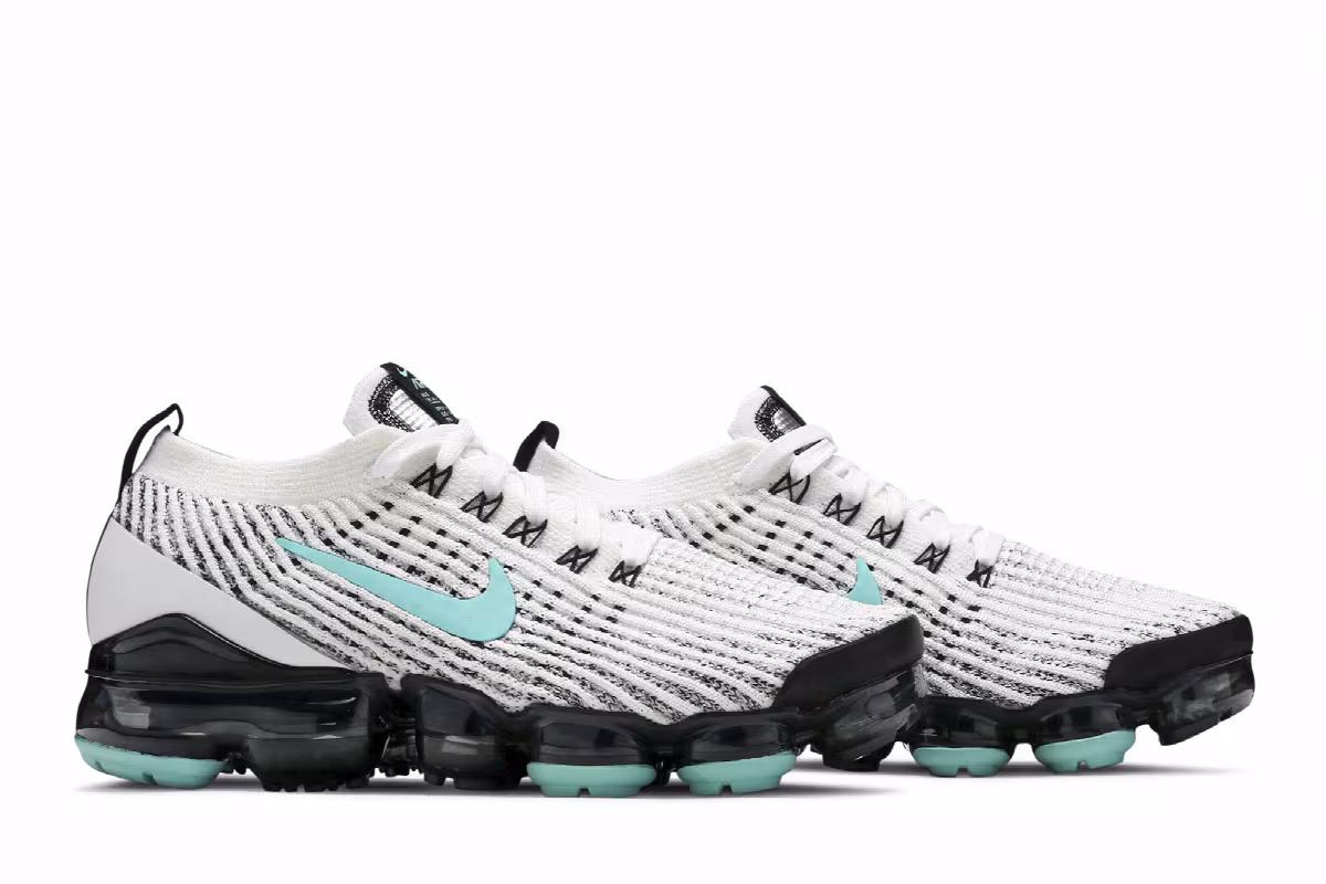 Nike Women's Air VaporMax Flyknit 3 Tiffany Teal, view 9