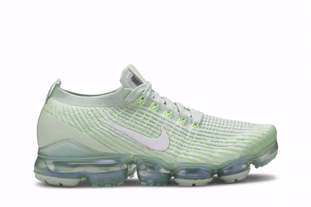 Nike Women's Air VaporMax Flyknit 3 Jade Aura, view 2