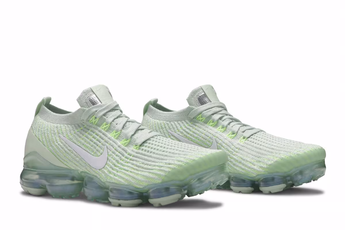 Nike Women's Air VaporMax Flyknit 3 Jade Aura, view 9