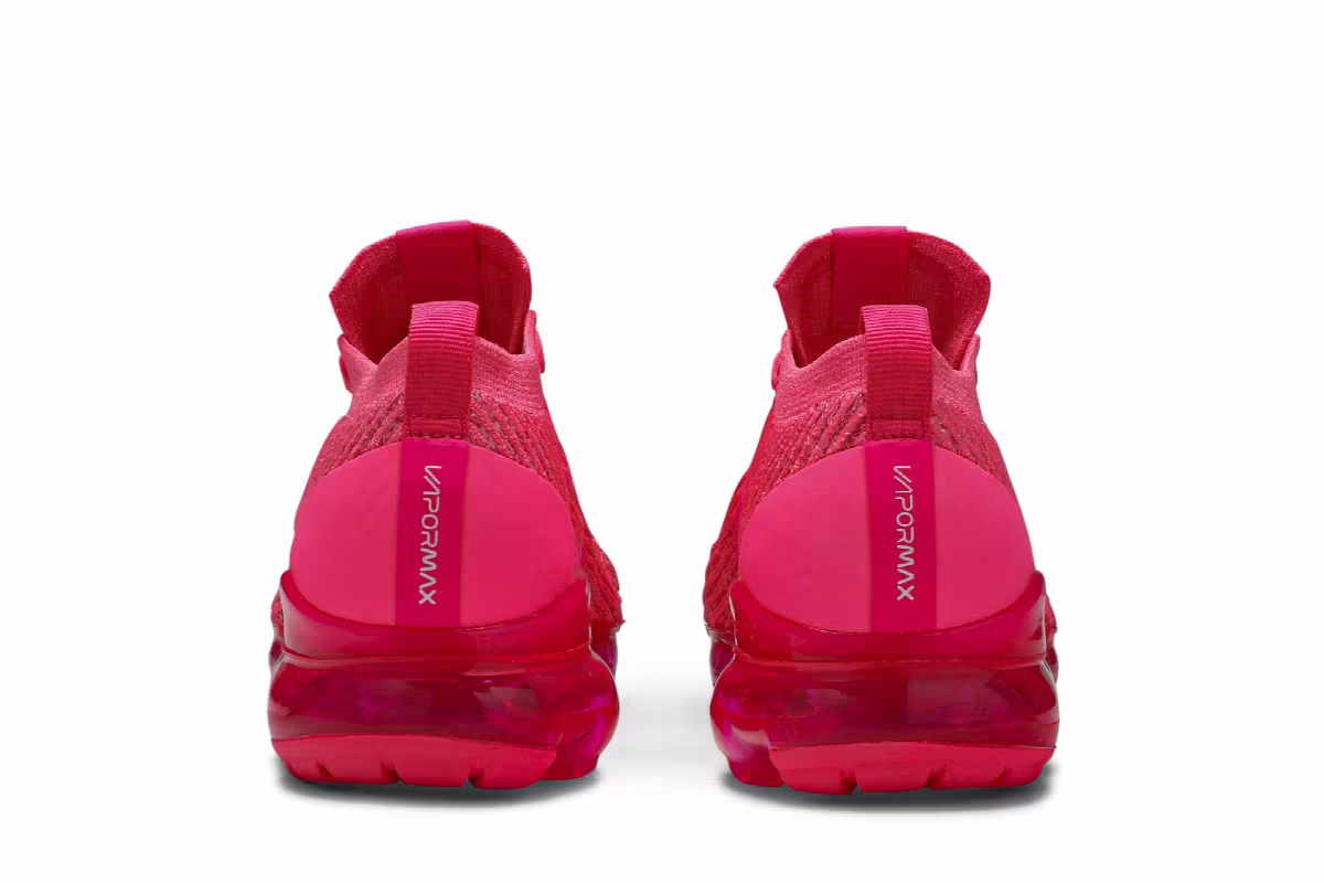 Nike Women's Air VaporMax Flyknit 3 Pink, view 7