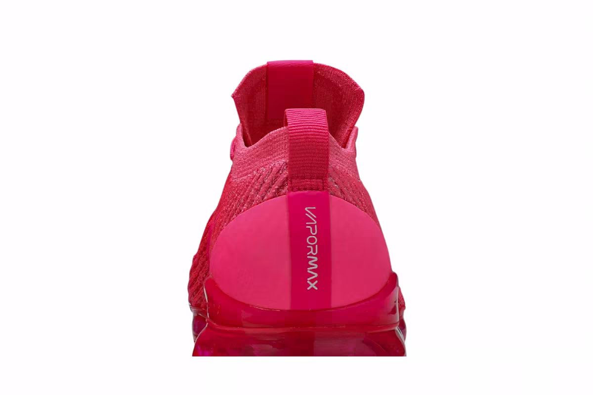 Nike Women's Air VaporMax Flyknit 3 Pink, view 8