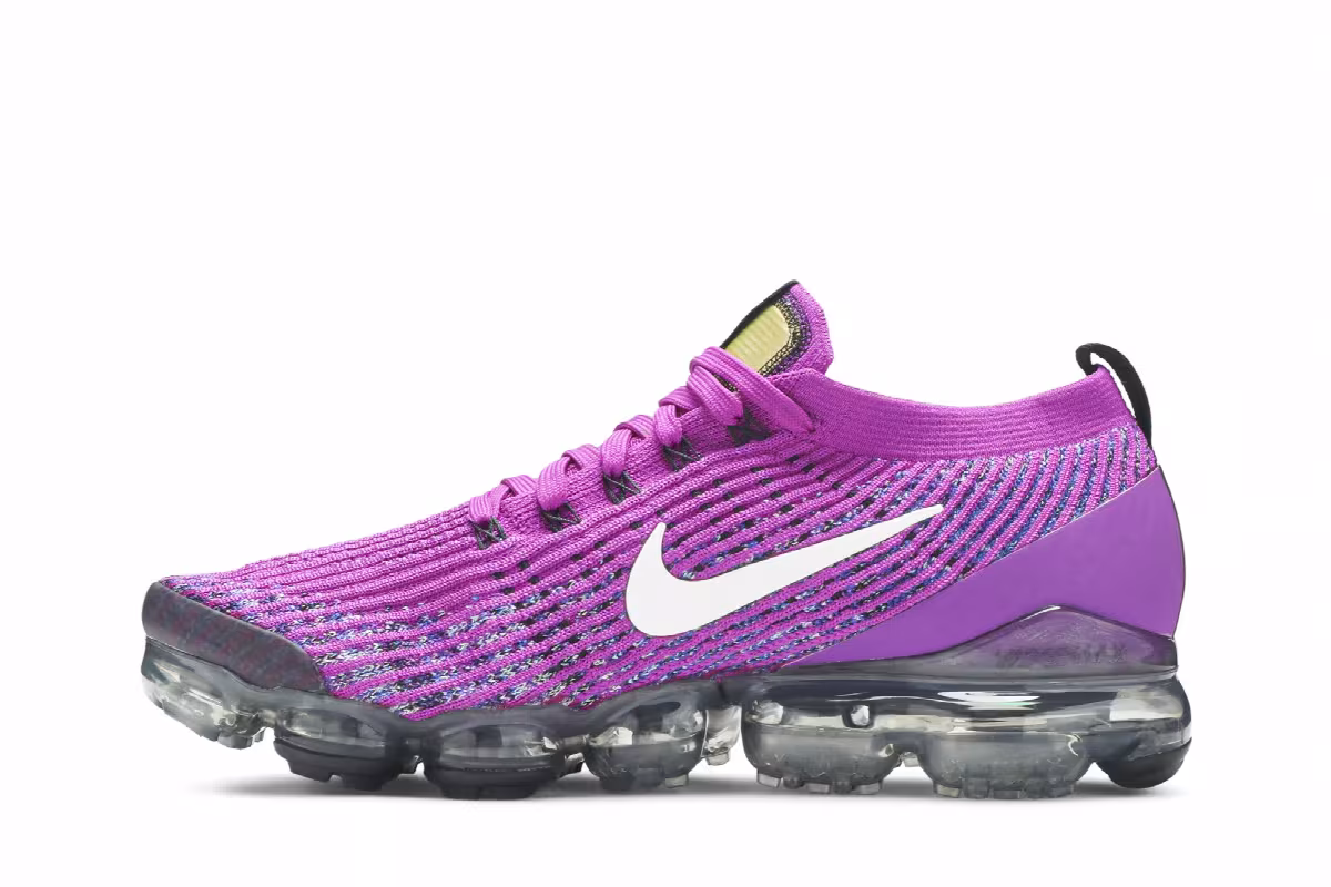 Nike Women's Air VaporMax Flyknit 3 Vivid Purple, view 4
