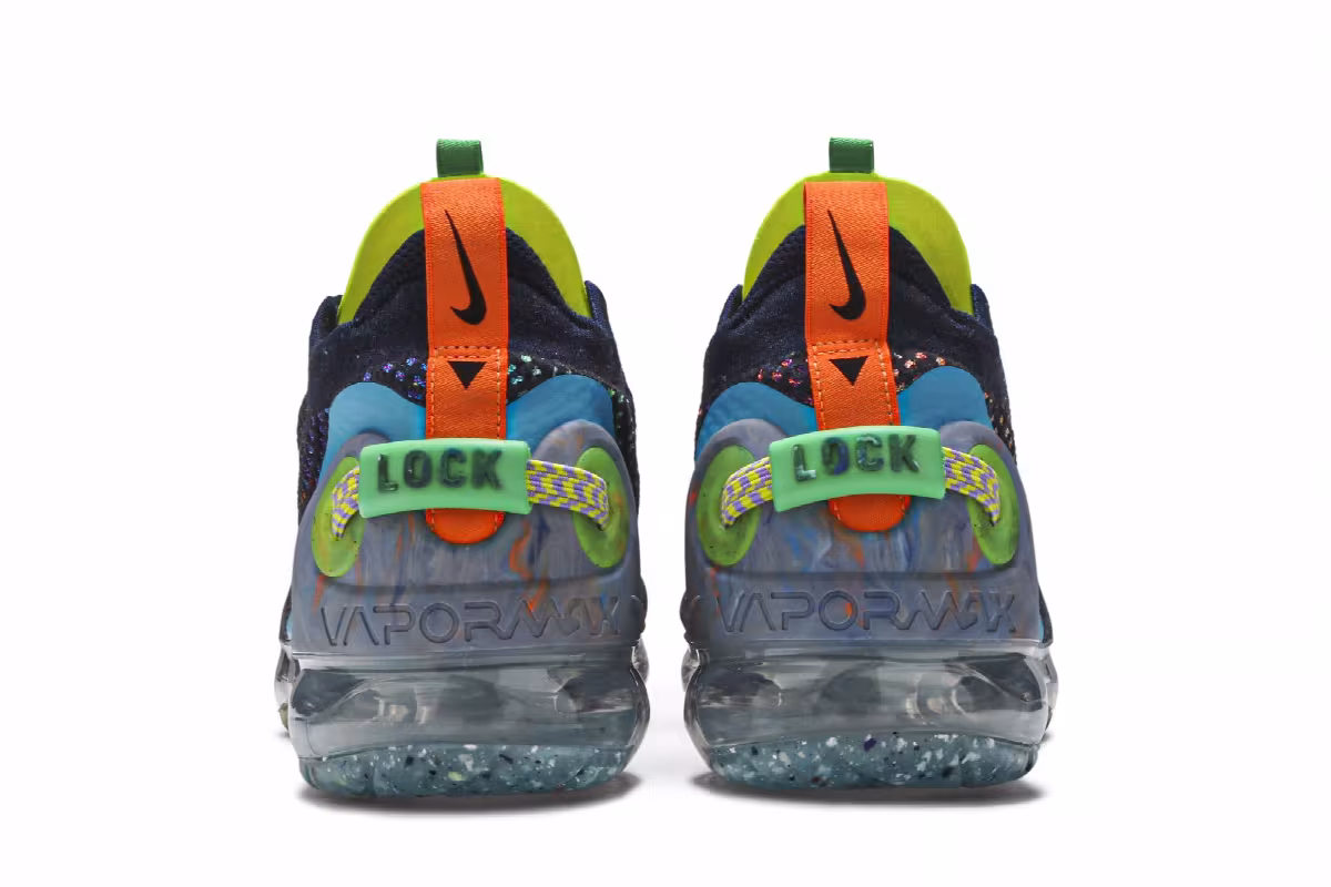 Nike Air VaporMax 2020 Flyknit Deep Royal Blue Multi, view 7