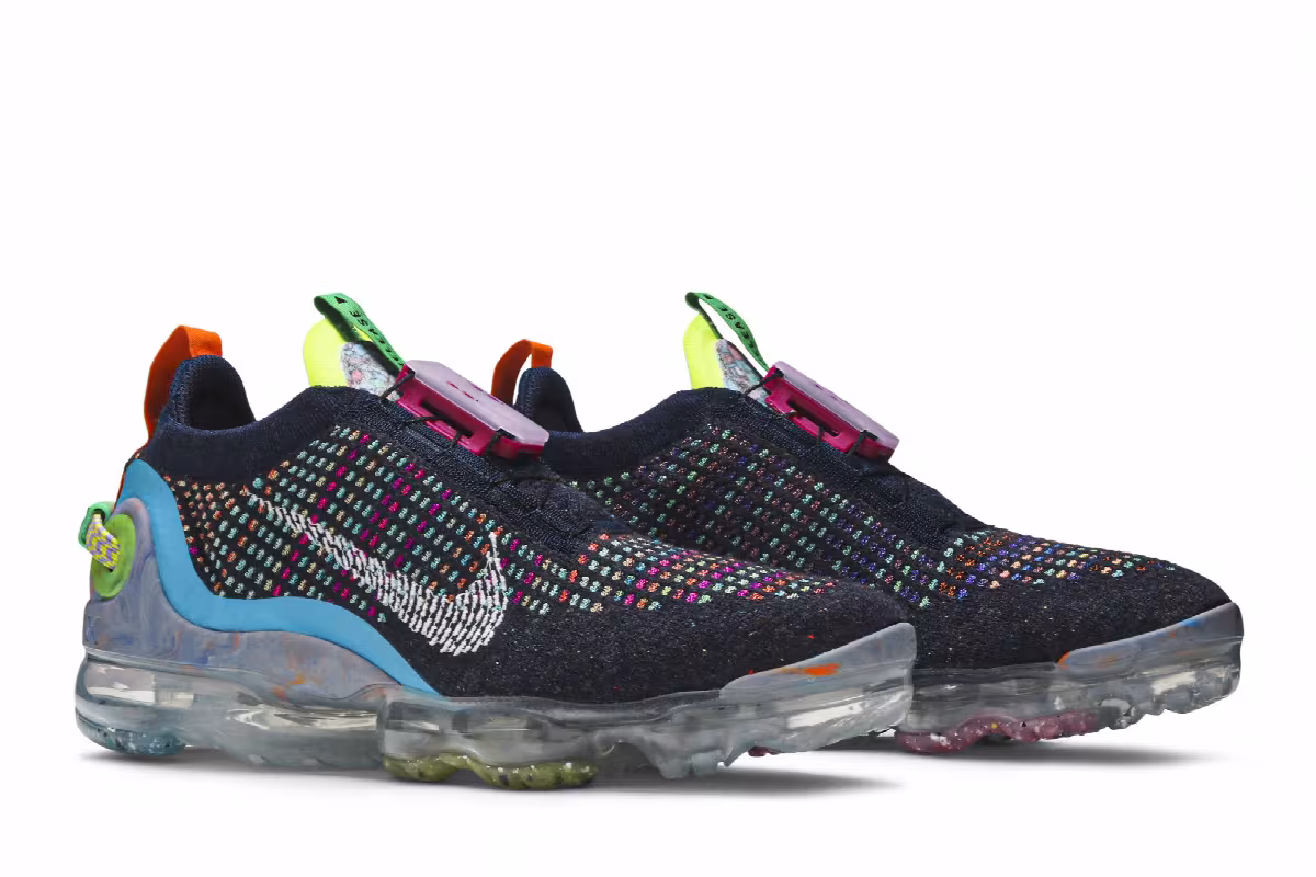Nike Air VaporMax 2020 Flyknit Deep Royal Blue Multi, view 9