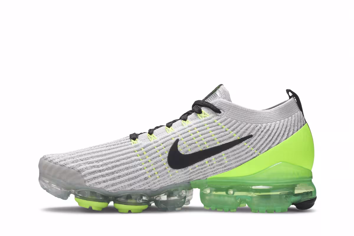 Nike Air VaporMax Flyknit 3 Electric Green, view 4