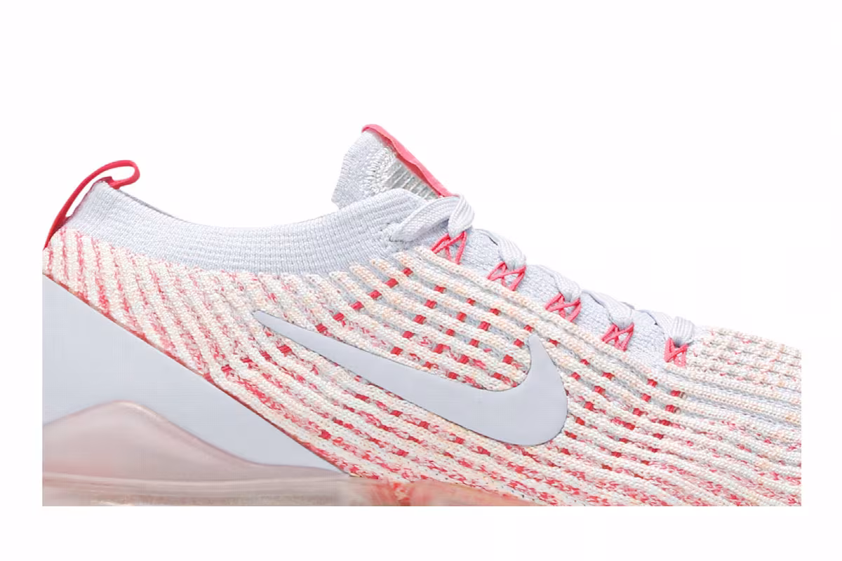 Nike Women's Air VaporMax Flyknit 3 Blue Orange, view 3