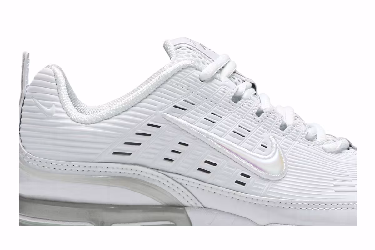 Nike Women's Air VaporMax 360 Triple White, view 3