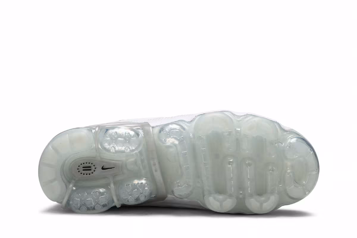 Nike Women's Air VaporMax 360 Triple White, view 5
