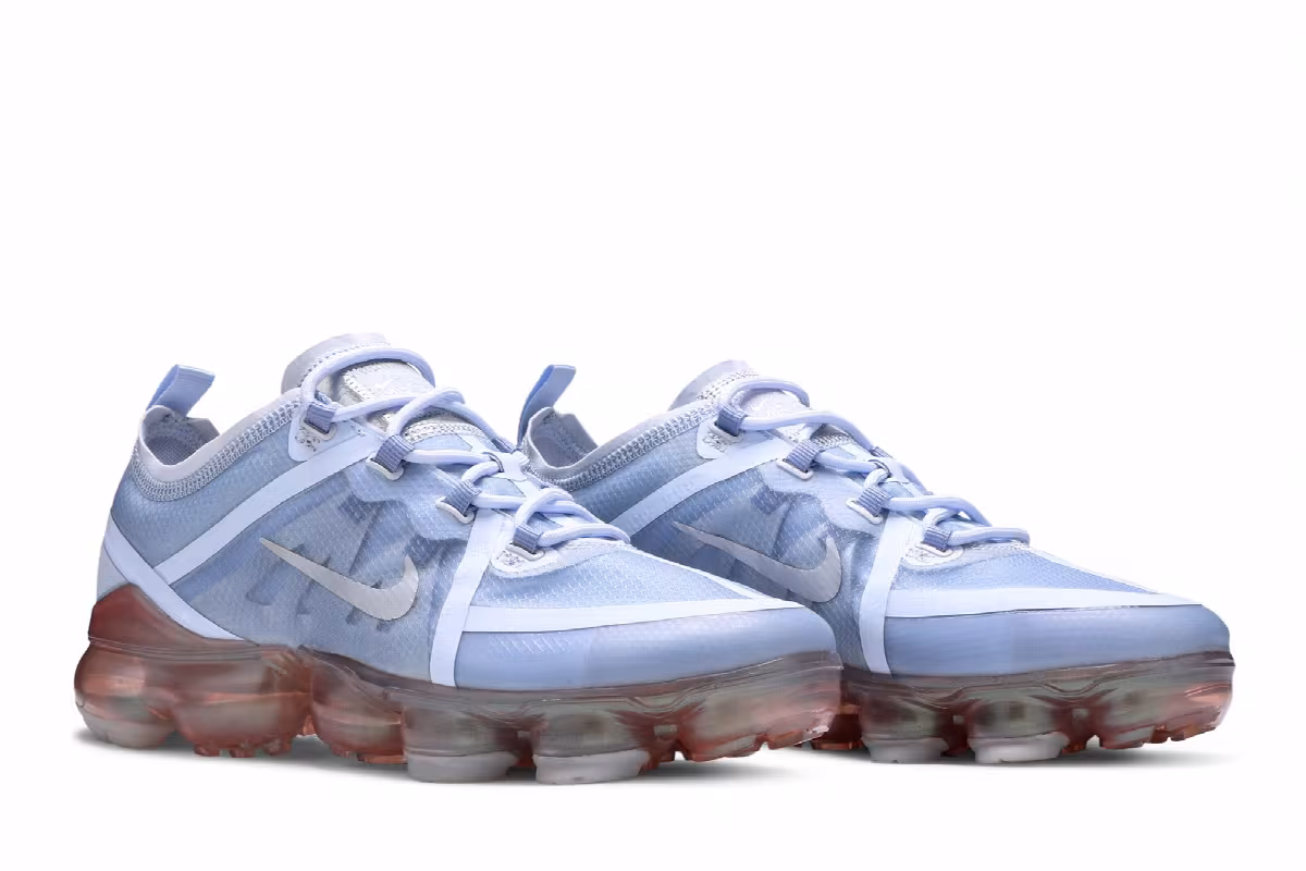 Nike Air VaporMax 2019 GS Indigo Fog, view 9