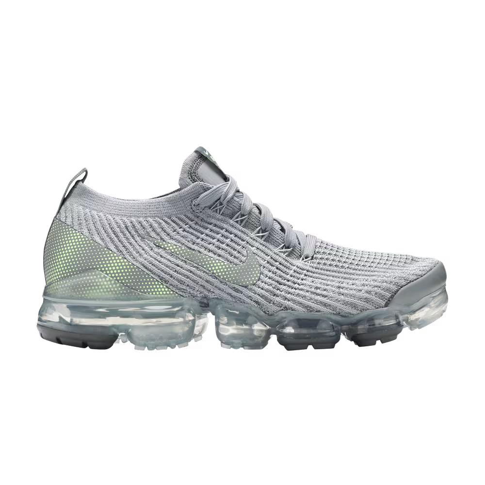 Nike Air VaporMax Flyknit 3 Particle Grey Ghost Green