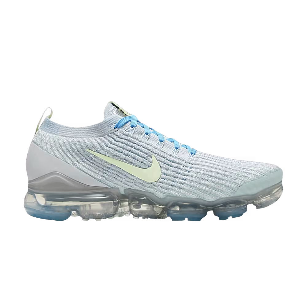 Nike Women's Air VaporMax 3 Pure Platinum Baltic Blue