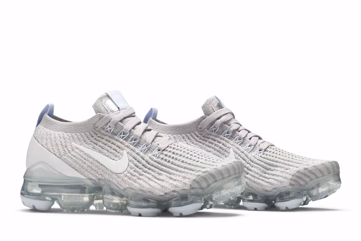 Nike Women's Air VaporMax Flyknit 3 Violet Ash, view 9