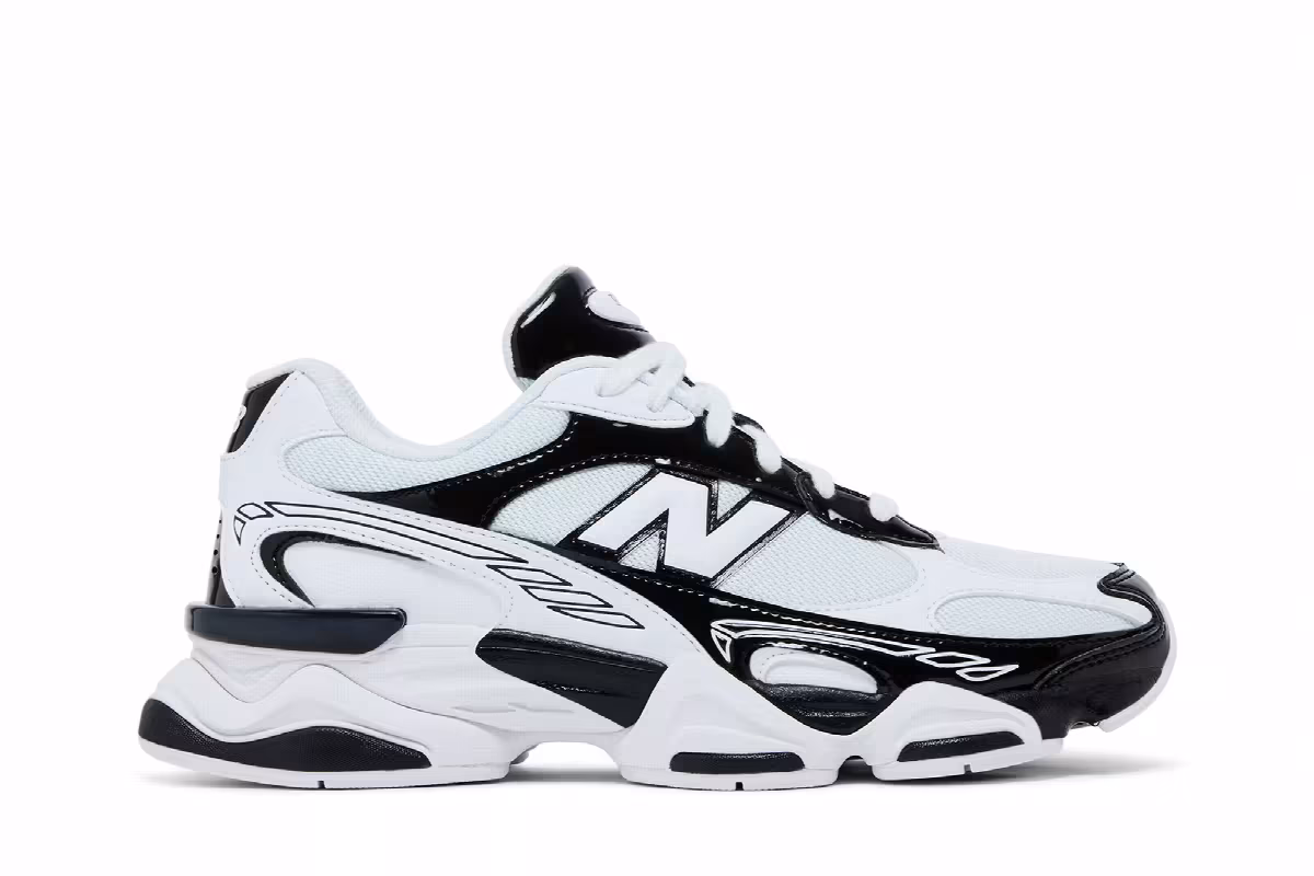 New Balance 9060R Black White, view 2
