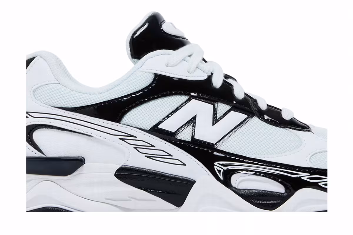 New Balance 9060R Black White, view 3