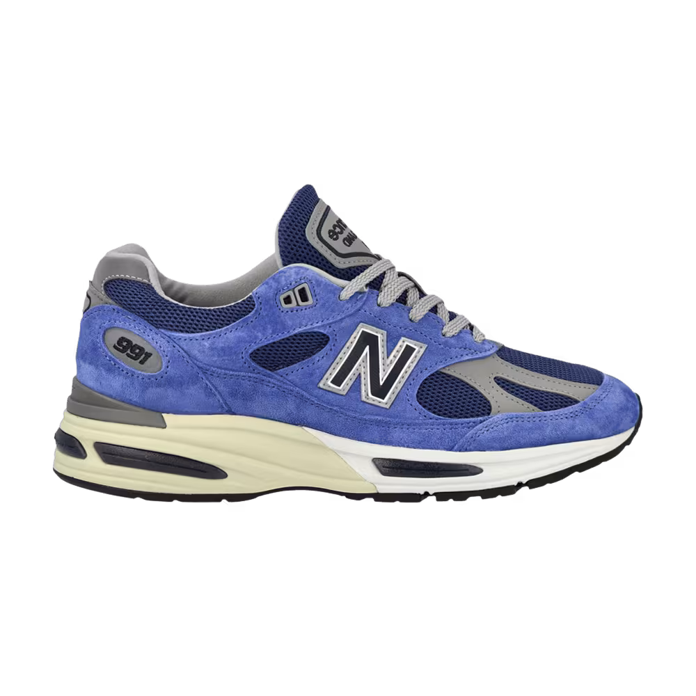 New Balance 991v2 Made In The UK Summer Brights Baja Blue