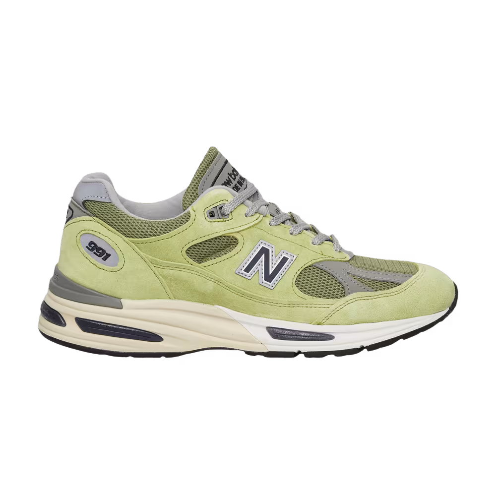 New Balance 991v2 Made In The UK Summer Brights Green Banana
