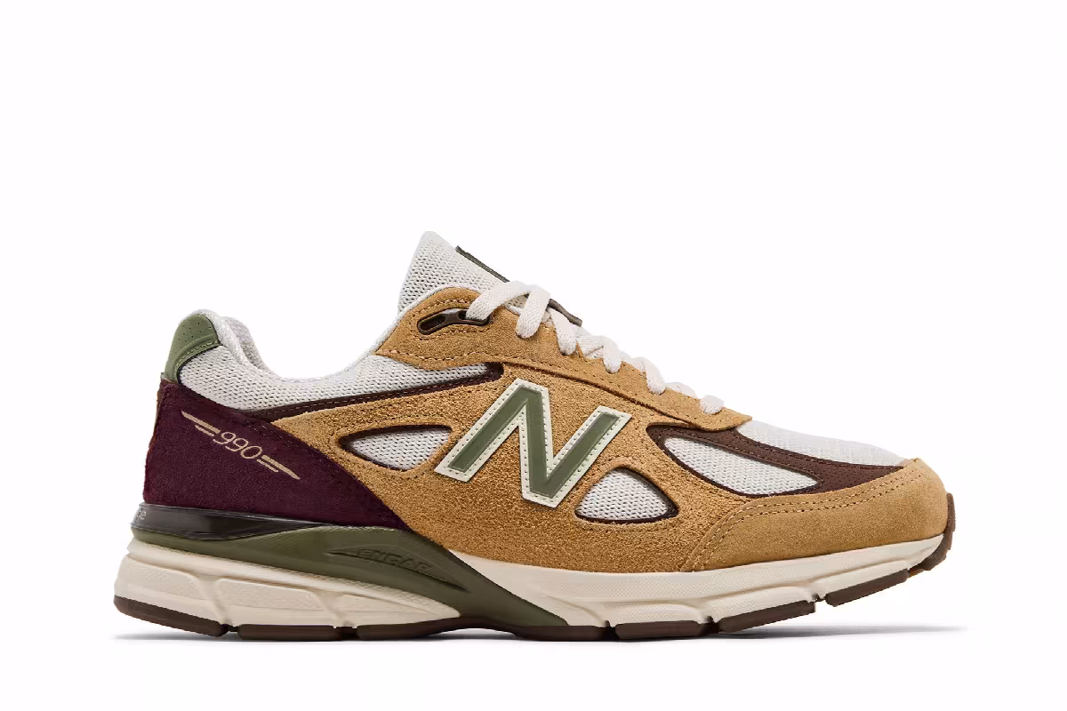 CNCPTS x New Balance 990v4 Made in USA Patina, view 2