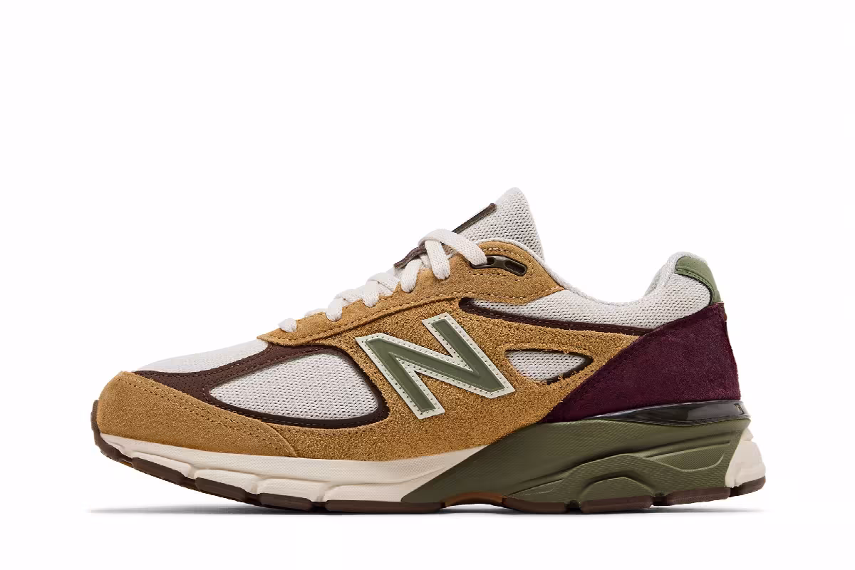CNCPTS x New Balance 990v4 Made in USA Patina, view 4