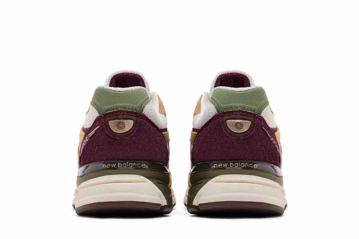 CNCPTS x New Balance 990v4 Made in USA Patina, view 7