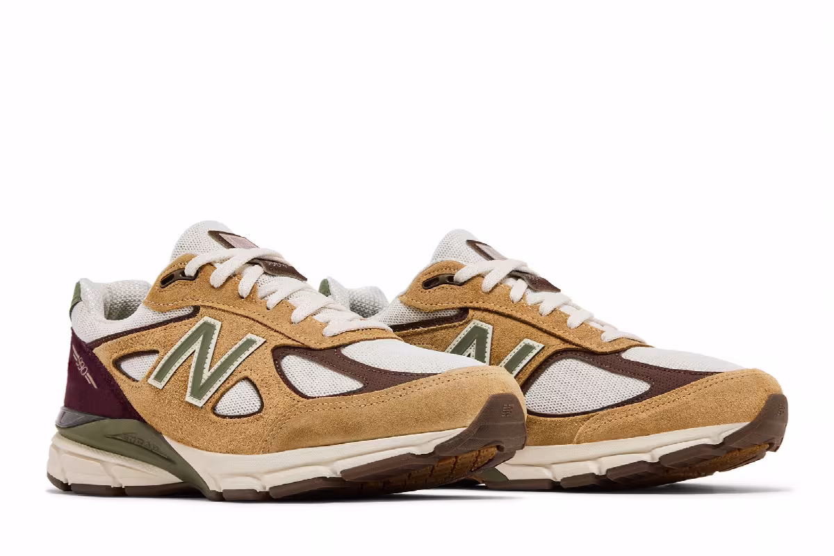 CNCPTS x New Balance 990v4 Made in USA Patina, view 9