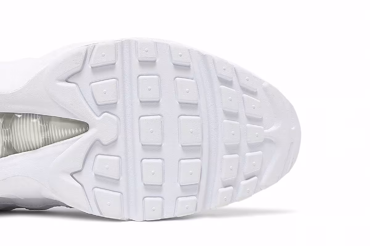 Nike Air Max 95 Triple White, view 6
