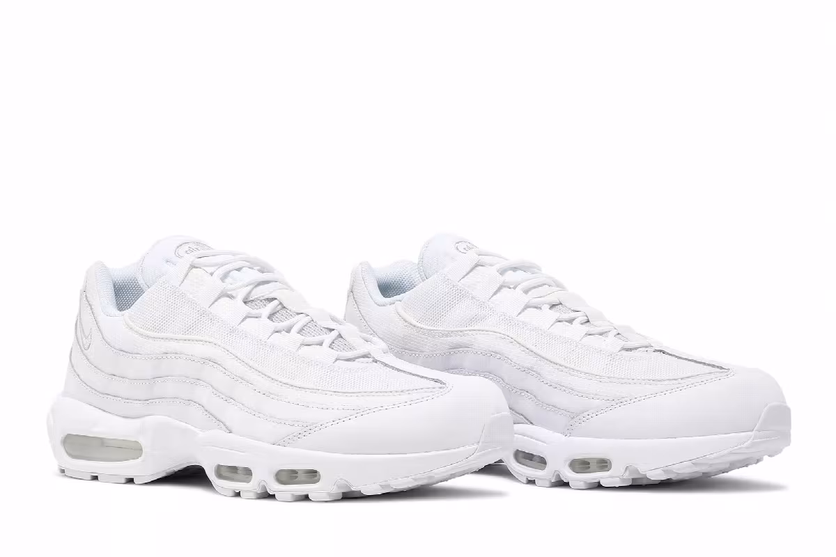 Nike Air Max 95 Triple White, view 9