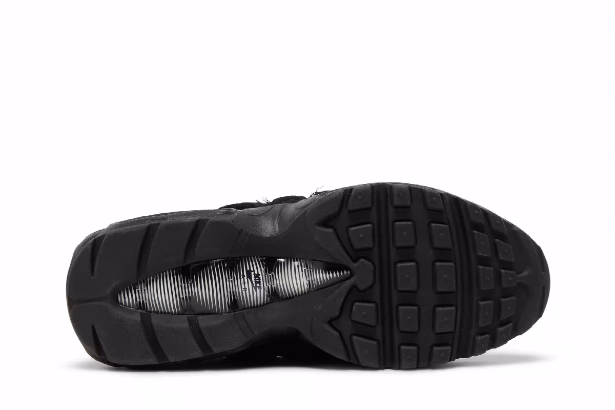Comme des Garçons x Nike Air Max 95 Black, view 5