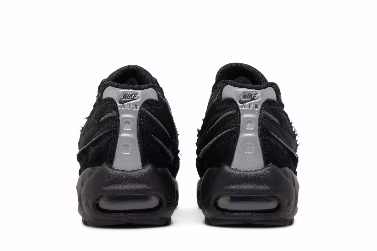 Comme des Garçons x Nike Air Max 95 Black, view 7