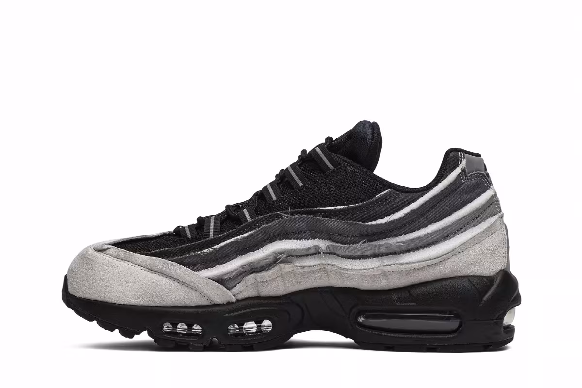 Comme des Garçons x Nike Air Max 95 Grey, view 4