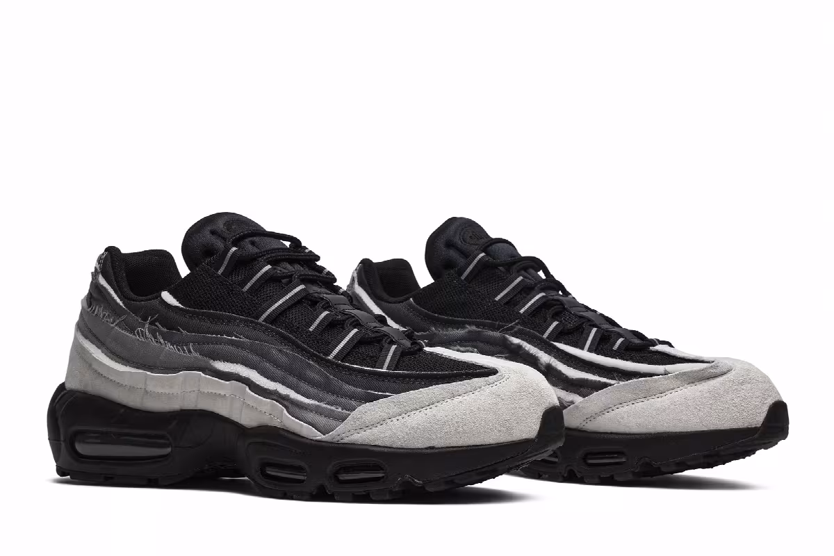 Comme des Garçons x Nike Air Max 95 Grey, view 9