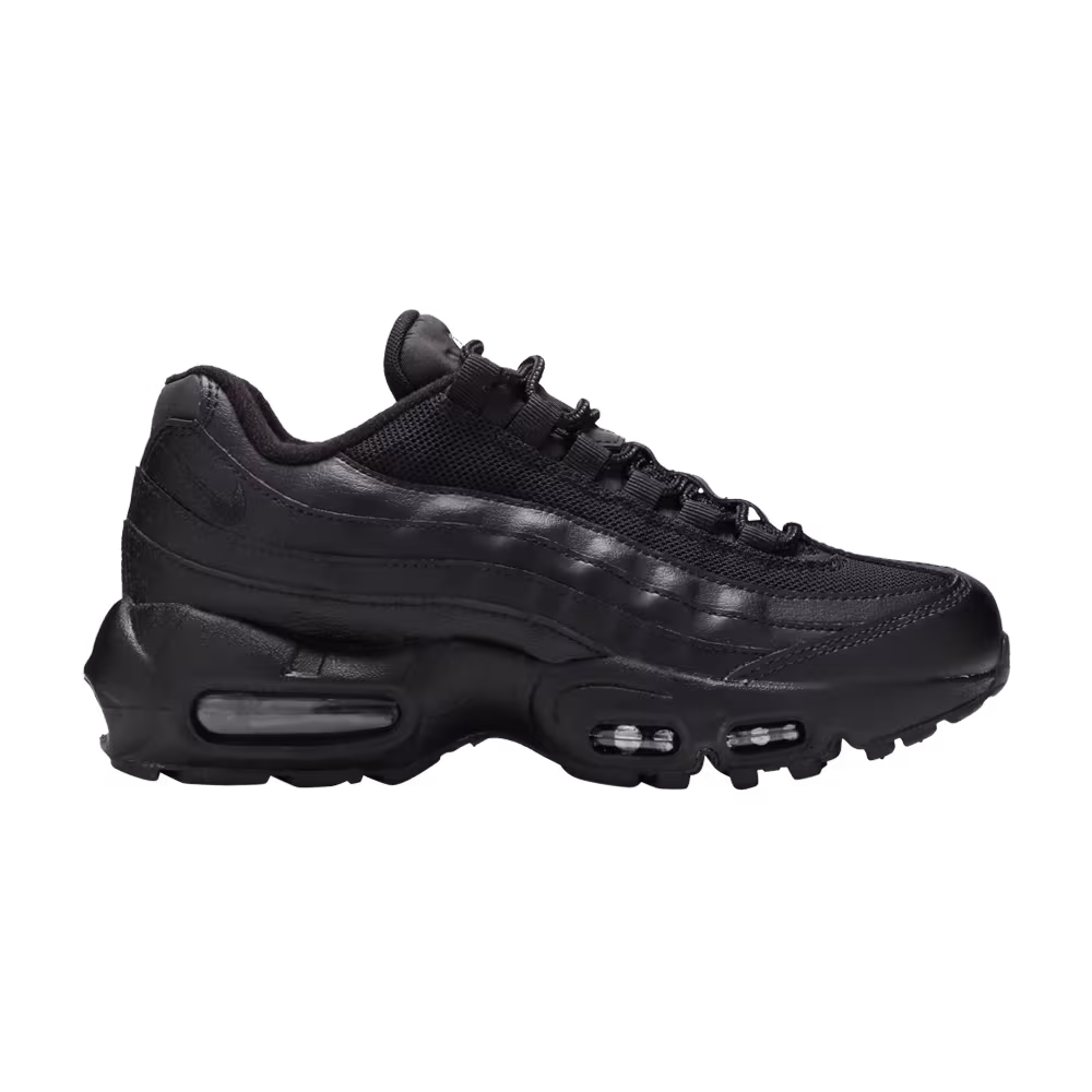 Nike Air Max 95 Recraft GS Triple Black