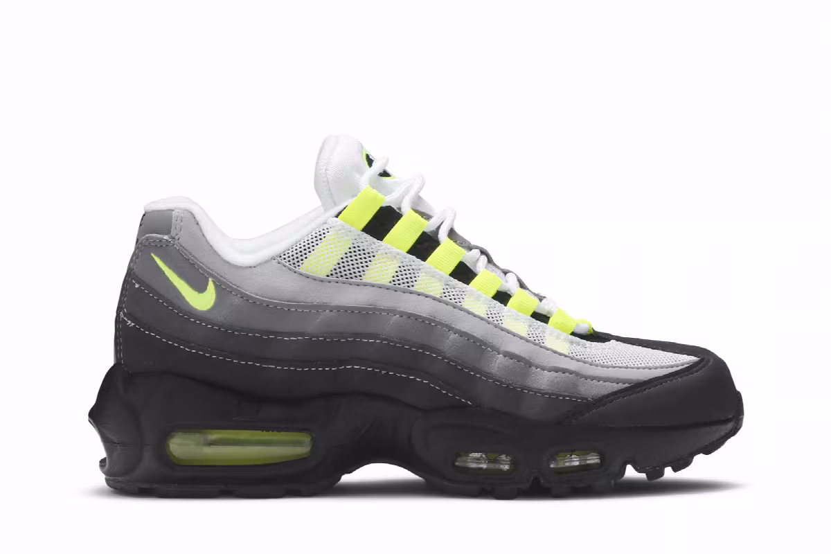 Nike Air Max 95 OG GS Neon 2020, view 2