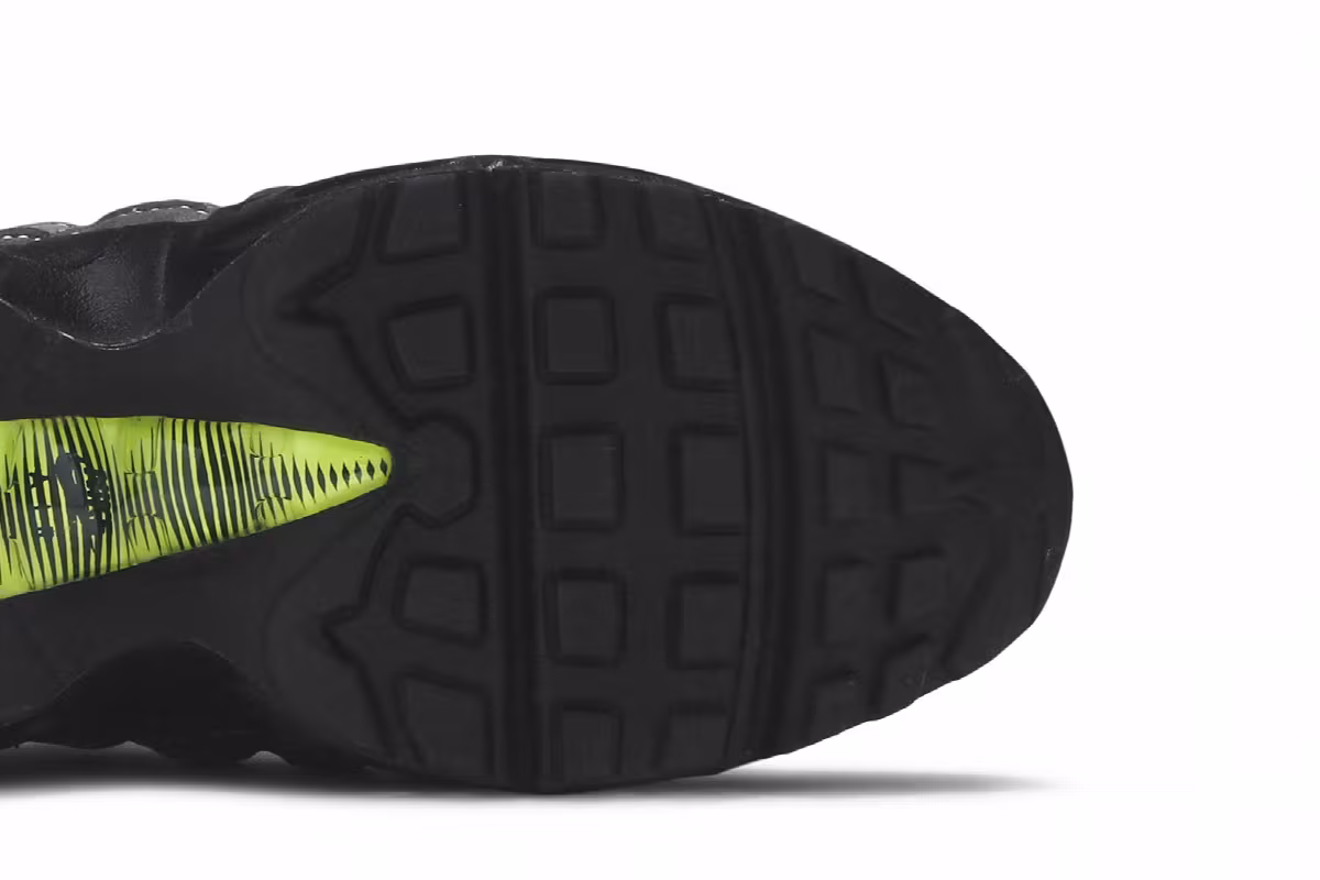 Nike Air Max 95 OG GS Neon 2020, view 6