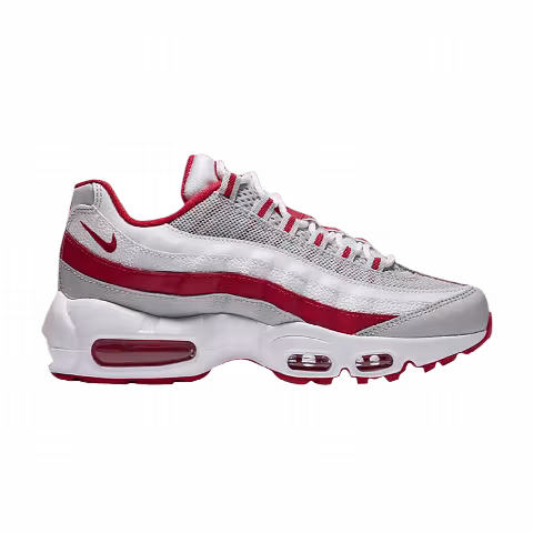 Nike Air Max 95 Recraft GS 'Grey Fog Hyper Red'