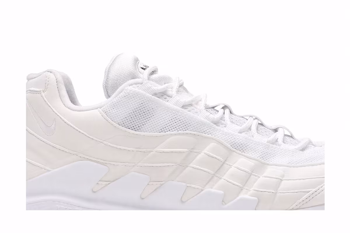 NikeCourt Zoom Vapor X Air Max 95 Triple White, view 3