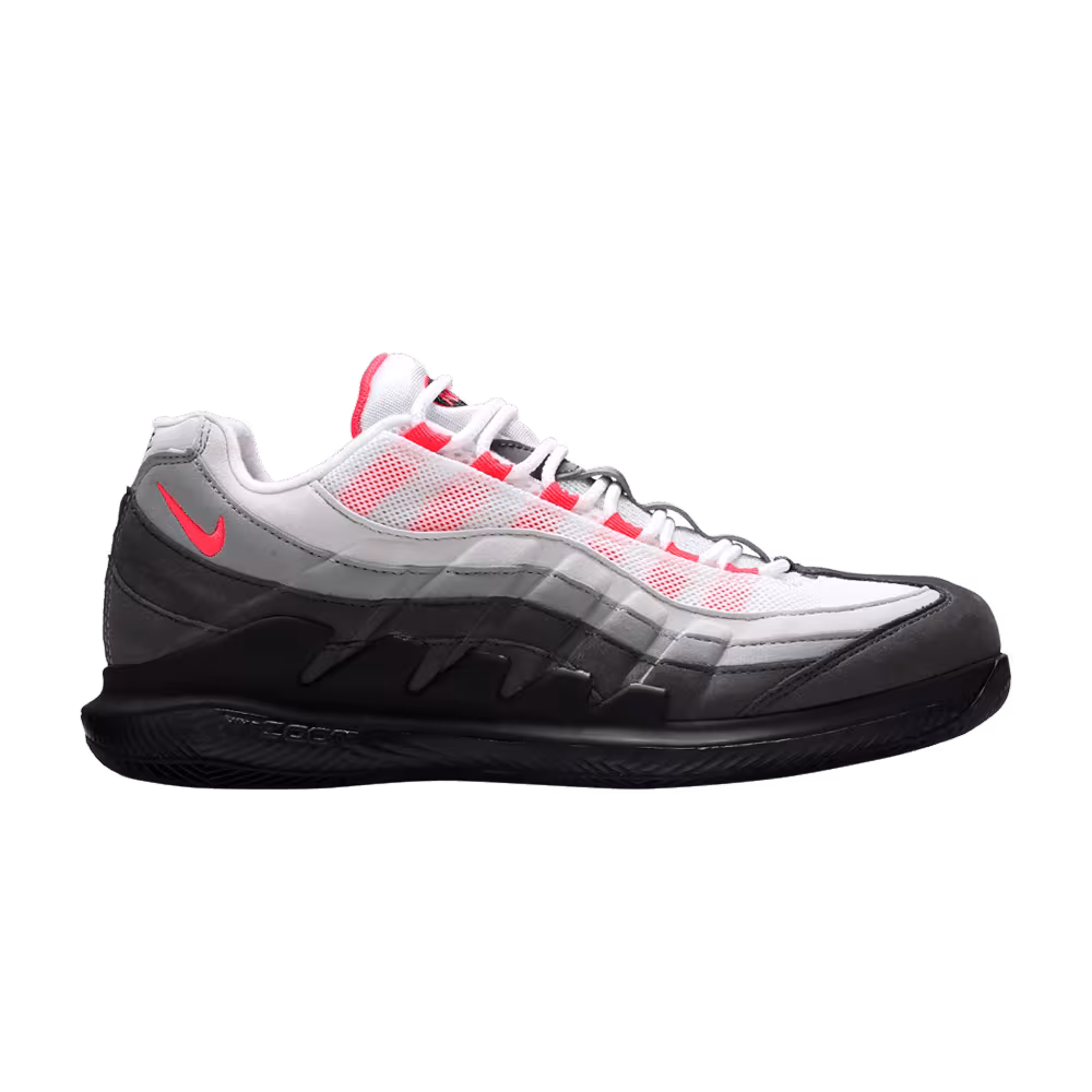 NikeCourt Zoom Vapor X Air Max 95 Solar Red